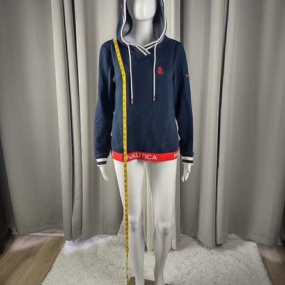 Nautica Women's 35th Anniversary Collection Cotton Blend Pullover Hoodie Size M - Picture 5 of 12